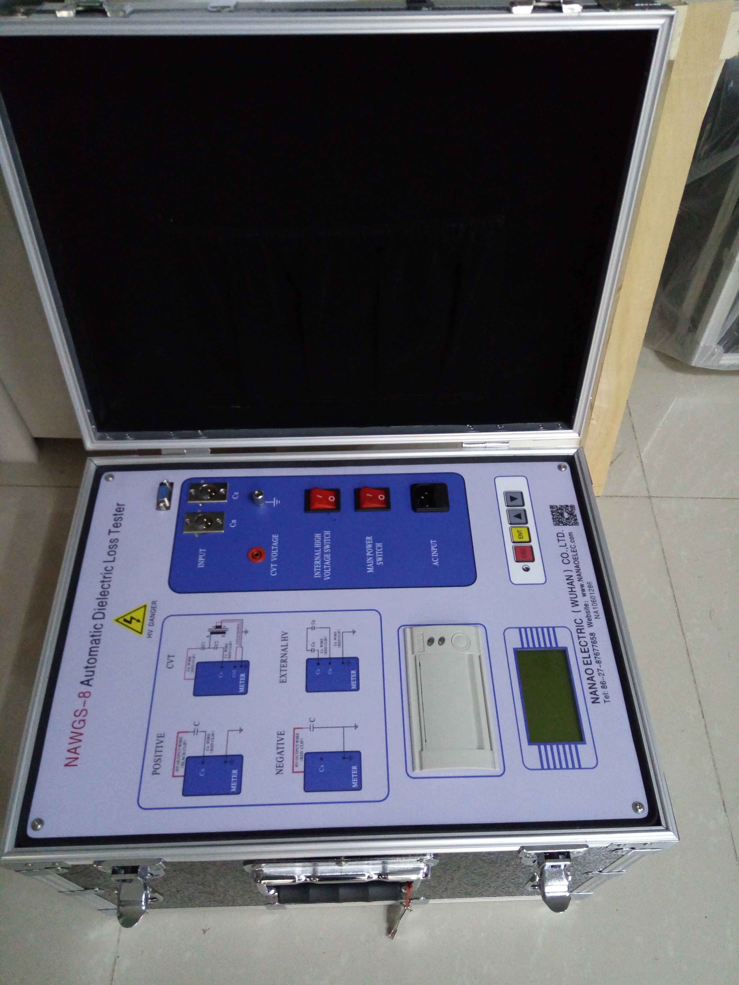 NAWGS Automatic Anti-interference Pilot Frequency Dielectric Loss tester